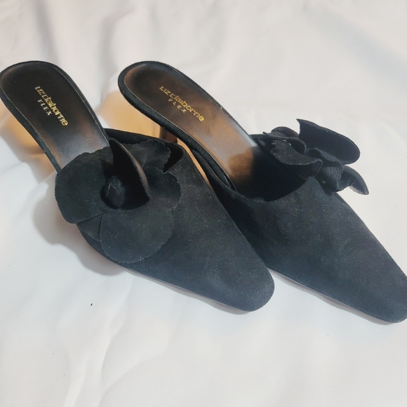 On sale! Liz Claiborne Slip On Heels - Size: 7.5 - Picture 4 of 14